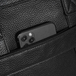 Сумка мужская, кожа, MIRONPAN 99041 Черный