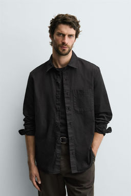 COTTON/LINEN SHIRT - Zara фото 2