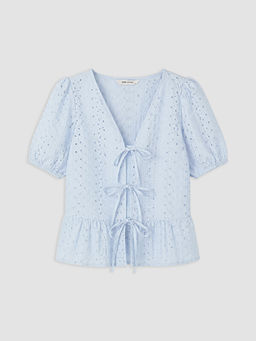 Brode Ba?lamal? Peplum Bluz