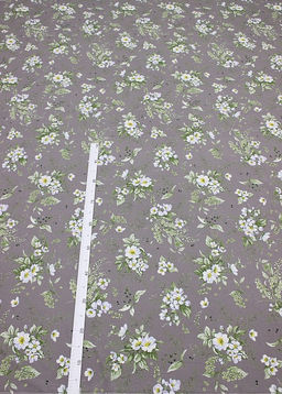 Перкаль Аромацвет цв.т.серо-сиреневый, ш.2.2м, хлопок-100%, 115гр/м.кв - Купава фото 3