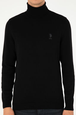 Мужской черный базовый свитер Неожиданная скидка в корзине - U.s. polo assn фото 6