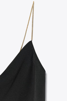 CHAIN STRAP CAMISOLE TOP - Zara фото 17