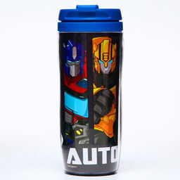 Термостакан детский со вставкой, 350 мл Autobots, Трансформеры