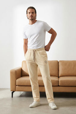 Bej Regular/Normal Kesim New York Nak?sl? Duz Paca Esofman Alt? TMNSS25EA00007