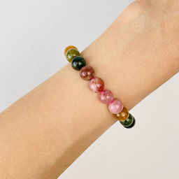 Браслет из Турмалина микс 18 см