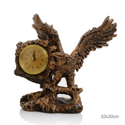Часы статуэтка Орел 32x30 см / 3533A /уп.12/