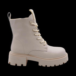 Ботинки на меху PL290-2 бежевые