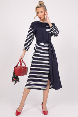 Платье Габи (тёмно-синий) - Эльза фото 3