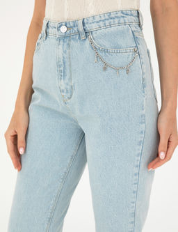 A__k Mavi Mom High Waist Fit Jean Pantolon
