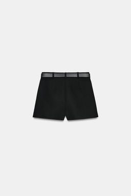 FALDA PANTAL?N CINTUR?N / Negro - Zara фото 6