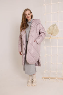 Пальто AMORI 2140 розовый  фото 2