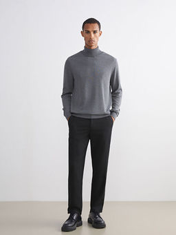 Bal?k?? Yaka Erkek Triko Kazak