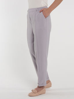 Брюки из легкой костюмной ткани (вишер, турецкий лен), со стрелками