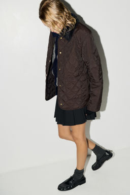 Chaqueta guateada con cuello de pana - H&m фото 4