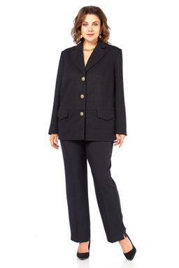 Костюм Элль стиль 2403 черный фото 4