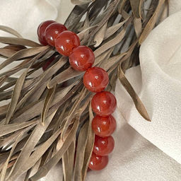 Браслет из Сердолика 17,5 см - Радуга самоцветов фото 9