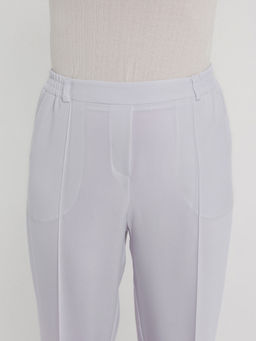 Брюки из легкой костюмной ткани (вишер, турецкий лен), со стрелками