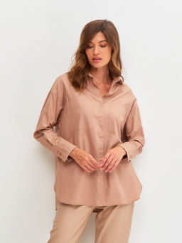 Блузка женская дл. рук. KATHARINA KROSS KK-B-007T-бежевый