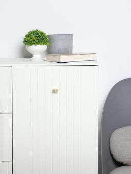 Ручка-кнопка CAPPIO RK147, d=26 мм, цвет сатиновое золото, 8 шт.