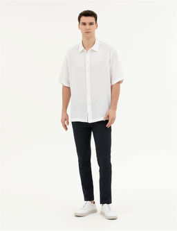 Beyaz Oversize K_sa Kollu G_mlek - Pierre cardin фото 4