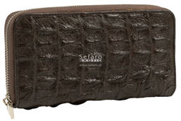 Кошелек из кожи крокодила