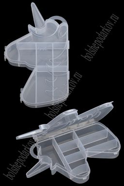 Пластиковый органайзер Единорог 9,5*16**2,5 см (SF-7262) №3