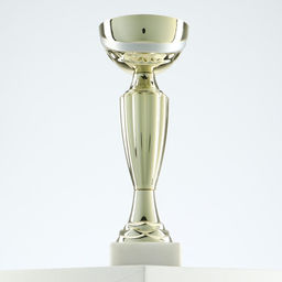 Кубок 106, зол., подставка камень, 18,5 х 7 х 7 см