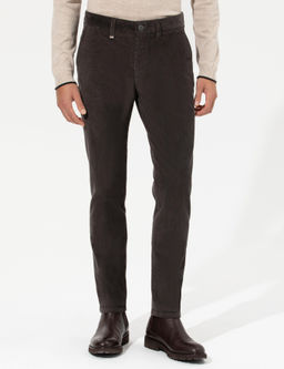 Узкие брюки из плотной ткани цвета хаки - Cacharel фото 2