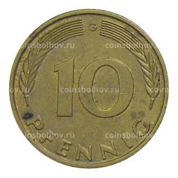 10 пфеннигов 1977 года G Германия