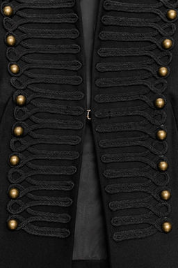 BLAZER ENTALLADA HOMBRERAS / Negro - Zara фото 7