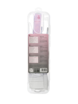 Плойка для волос Luazon LW-08, 25 Вт, керамическое покрытие, d=19 мм, сиреневая