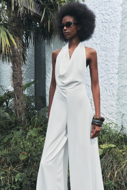 CREPE JUMPSUIT - Zara фото 4