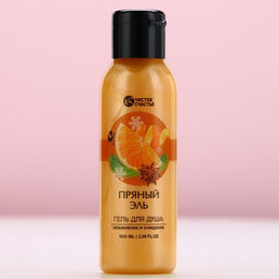 Гель для душа, 100 мл, аромат пряный эль, Чистое счастье