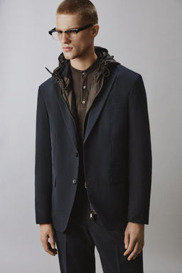 NON-IRON TECHNICAL SUIT TROUSERS - Zara фото 5