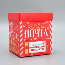 Коробка складная с 3D эффектом Почта, 11 х 11 х 13 см - Дарите счастье фото 3