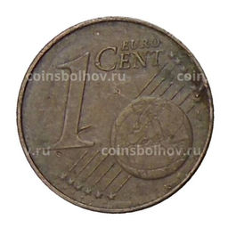 Монета 1 евроцент 2002 года J Германия