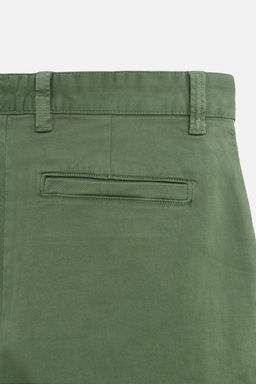 CHINO REGULAR FIT BERMUDA SHORTS - Zara фото 9