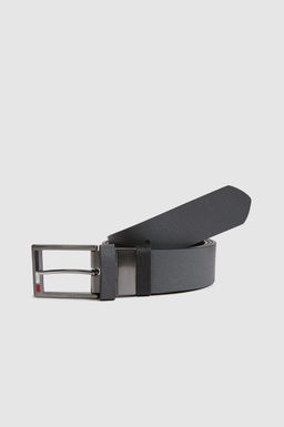 Erkek _ift Tarafl_ Siyah Kemer