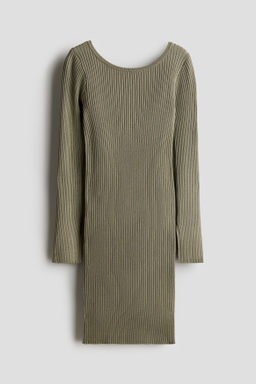 Vestido en punto de canal?