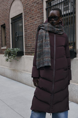 WATER-REPELLENT AND WINDPROOF LONG PUFFER JACKET - Zara фото 2