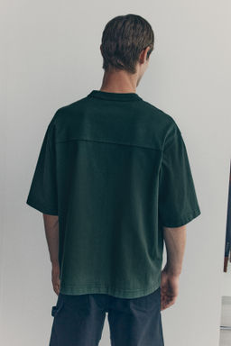 Camiseta boxy de algod?n - H&m фото 10