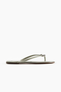 Chancletas con anilla decorativa - H&m фото 4