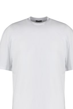 TRENDYOL MAN Beyaz %100 Pamuklu Oversize/Genis Kesim T-Shirt TMNSS22TS0274 - Trendyolmilla фото 8