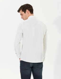 A__k Sar_ Slim Fit Uzun Kollu G_mlek - Pierre cardin фото 5