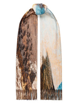 Палантин жен. виск+шерсть 70х198 LG33-966-16 - Labbra фото 2