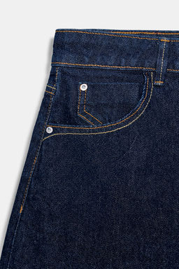 SHORTS Z1975 MOM FIT / Azul - Zara фото 6