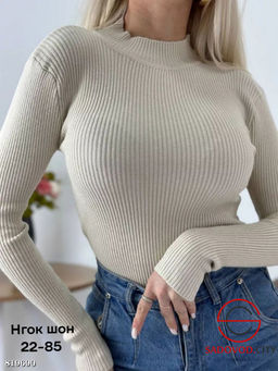 Водолазка женская однотонная