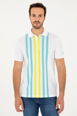U. S. Polo Assn / Мужская белая футболка - U.s. polo assn фото 3