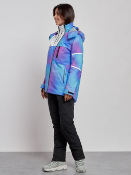 Горнолыжный костюм женский зимний фиолетового цвета 02321F - Mtforce фото 5