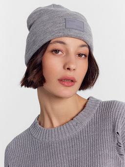 Шапка женская серая - Mark formelle фото 4
